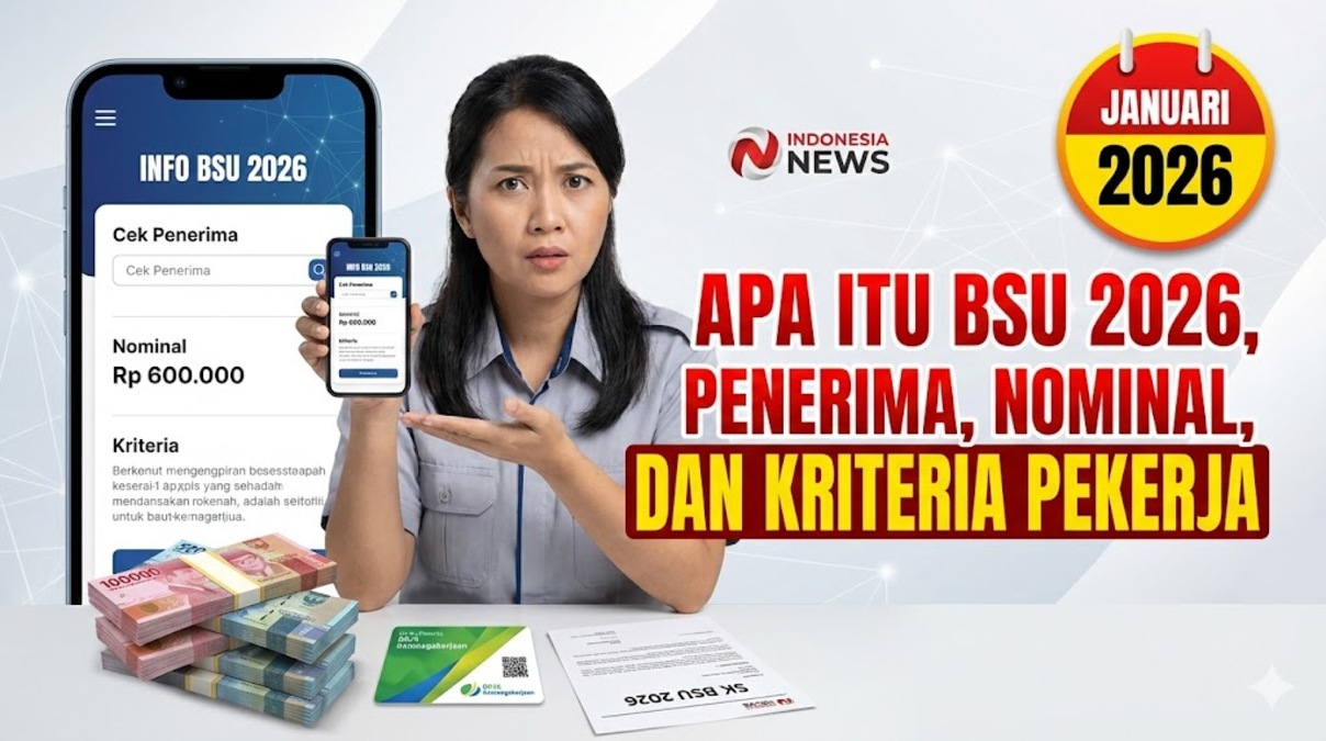 Apa Itu BSU 2026: Bantuan Subsidi Upah, Penerima, Nominal, dan Kriteria Pekerja Januari 2026