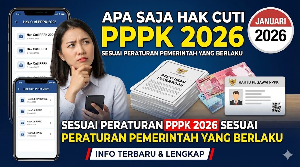 Apa Saja Hak Cuti PPPK 2026 Sesuai Peraturan Pemerintah yang Berlaku