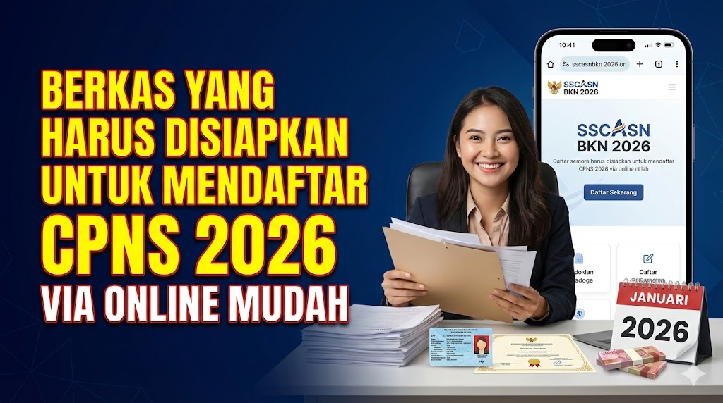 Berkas yang Harus Disiapkan untuk Mendaftar CPNS 2026 via Online: Panduan Lengkap Anti Gagal Administrasi