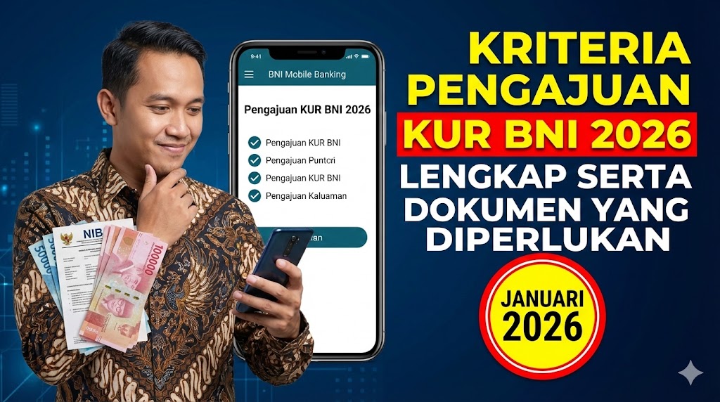 Kriteria Pengajuan KUR BNI 2026 Lengkap Serta Dokumen yang Diperlukan
