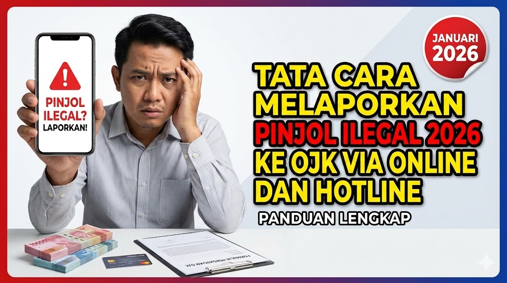 Tata Cara Melaporkan Pinjol Ilegal 2026 ke OJK via Online dan Hotline: Panduan Lengkap Januari 2026