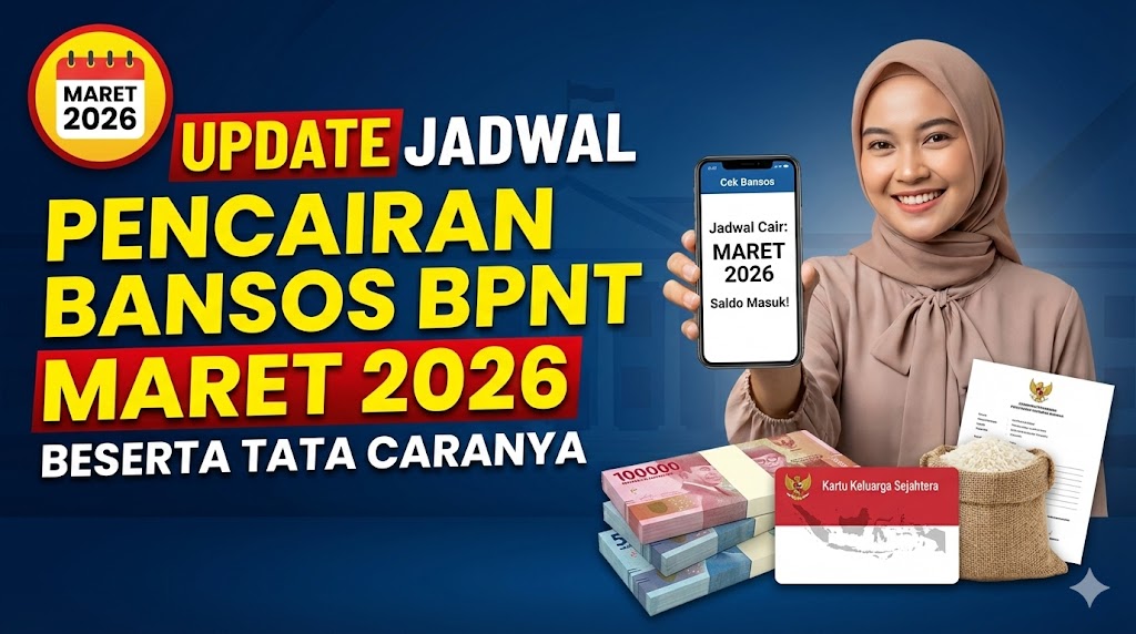 Update Jadwal Pencairan Bansos BPNT Maret 2026 Beserta Tata Caranya
