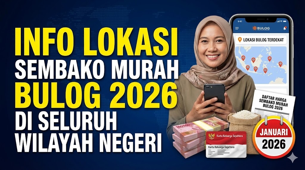 Info Lokasi Warung Sembako Murah Bulog 2026 di Seluruh Wilayah Negeri